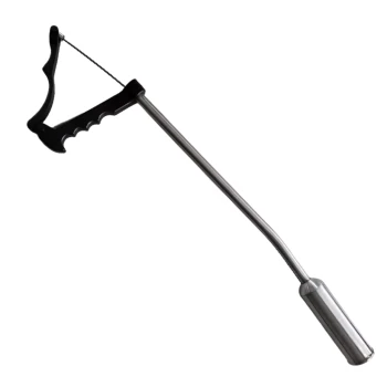 Jfarm Aplikator Bolusów dla bydła, stal nierdzewna, bezpieczna końcówka, długość 69 cm