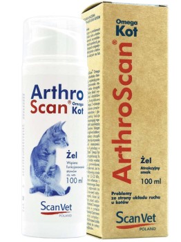 Scanvet ArthroScan Omega Kot, syrop na stawy dla kotów, 100 ml