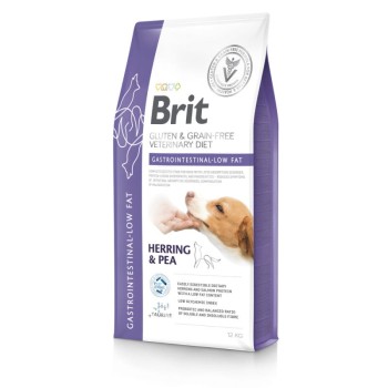 Brit Veterinary Diet Dog Grain Free Gastrointestinal Low Fat, niskotłuszczowa sucha karma dla psa, 12 kg