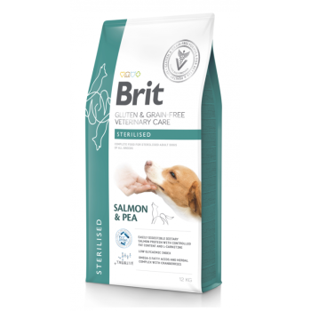 Brit Veterinary Care Dog Sterilised, sucha karma dla sterylizowanych psów, 12 kg