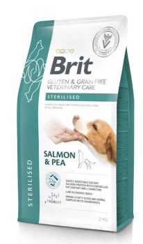 Brit Veterinary Care Dog Sterilised, sucha karma dla psów po sterylizacji, 2 kg 