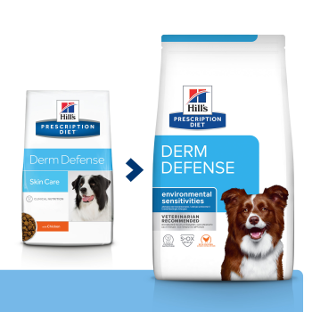Hill's PD Derm Defense Skin Care, sucha karma dla psów z problemami skórnymi, 12 kg