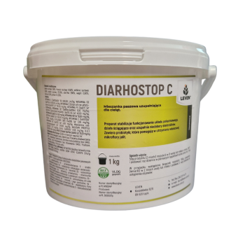 Leven Diarhostop C, elektrolity z witaminami dla cieląt, 1 kg