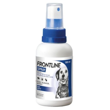 Boehringer Frontline Spray, przeciw pchłom i kleszczom dla psów i kotów, 100ml