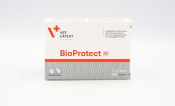 VetExpert BioProtect, probiotyk dla psów i kotów, 60 kapsułek