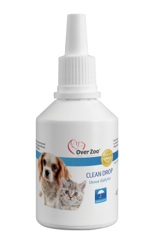 Over Clean Drop, płyn do oczu dla psa i kota, 60 ml