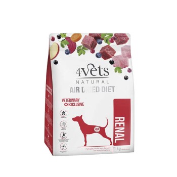 4Vets Natural Renal, dieta nerkowa dla psów, 1 kg