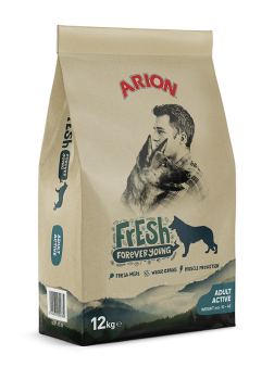 Arion Fresh Adult Active, sucha karma dla aktywnych psów, 12kg