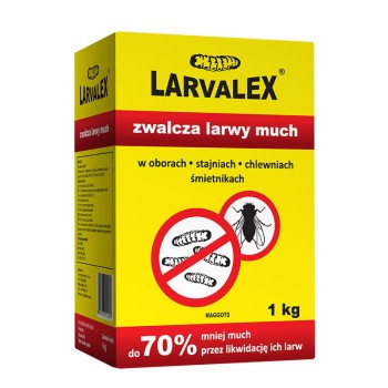 Larvalex Granulat, larwicyd dla budynków inwentarskich, 1 kg