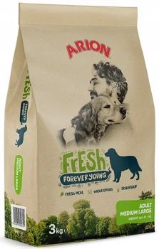 Arion Fresh Adult Medium Large, sucha karma dla dużych dorosłych psów, 3 kg