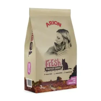 Arion Fresh Cat Sensitive, sucha karma dla wrażliwych kotów, 3 kg