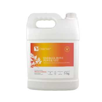 OverVet Energia Bovi Pover Vet, gliceryna i glikol dla krów, płyn, 5 kg