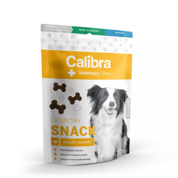 Calibra VD Crunchy Snack Vitality Support, chrupiące przysmaki dla psów na diecie, 120 g