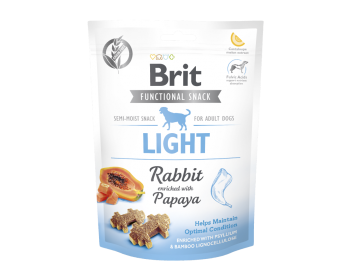 Brit Dog Functional Snack Light Rabbit, dietetyczny przysmak dla psów, 150 g
