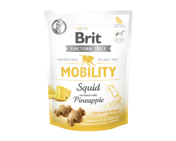 Brit Care Dog Functional Snack Mobility Squid, przysmak dla psów na stawy, 150g