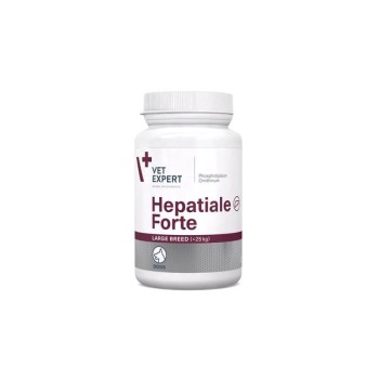 VetExpert Hepatiale Forte Large Breed, suplement na wątrobę dla psów ras dużych, 40 tabletek