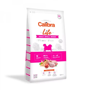 Calibra Dog Life Adult Small Breed, karma dla dorosłych psów ras małych, 1,5 kg