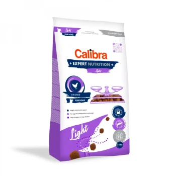 Calibra Dog Expert Nutrition Light, sucha karma dla psów z nadwagą, 2 kg