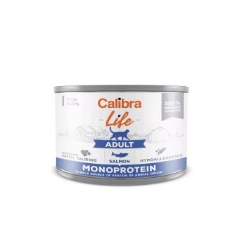 Calibra Cat Life Adult, mokra karma dla dorosłego kota, 200 g