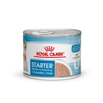 Royal Canin SHN Starter Mousse, mus ułatwiający przejście na stały pokarm dla szczeniąt, 195 g