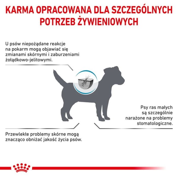 Royal Canin Anallergenic Small Dog, redukcja alergii, z hydrolizatem białka, sucha karma, 3 kg 5.jpg
