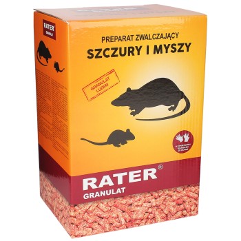 Rater Granulat, trutka na myszy i szczury, 1 kg