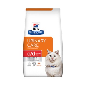 Hill's PD c/d Multicare Stress Chicken, sucha karma dla kota z problemami urologicznymi, 3 kg