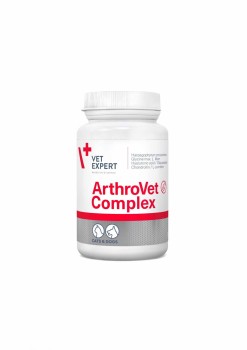 VetExpert Arthrovet Complex, suplement na stawy dla psów i kotów, 60 tabletek