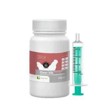 Over Vit Reds 250 ml- na ptaszyńca u drobiu