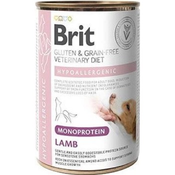 Brit VD Hypoallergenic Monoprotein Lamb, mokra karma hypoalergiczna z jagnięciną, 400 g