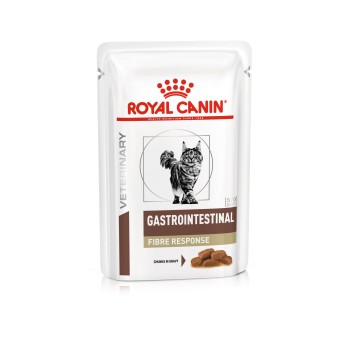 Royal Canin VHN Cat Gastrointestinal Fibre Response, saszetki dla kotów z problemami jelitowymi, 12 x 85 g