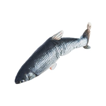 Wriggly Fish – interaktywna zabawka , rybka dla kota 30 cm z kocimiętką, ładowanie USB