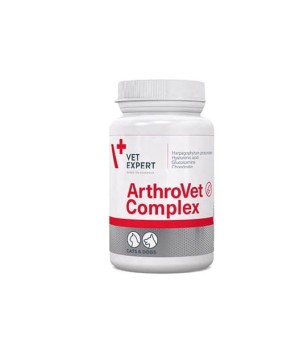 VetExpert Arthrovet Complex, suplement na stawy dla psów i kotów, 90 tabletek