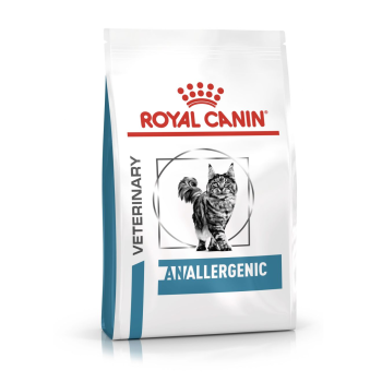 Royal Canin  Feline Veterinary Anallergenic, 2 kg, karma sucha dla kotów dorosłych, wykazujących niepożądane reakcje na pokarm 