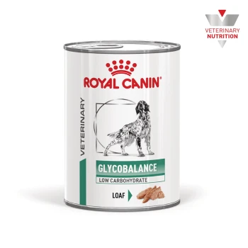 Royal Canin VHN Dog Glycobalance Loaf karma mokra, 410 g, pasztet, dla psów dorosłych, regulacja poziomu glukozy