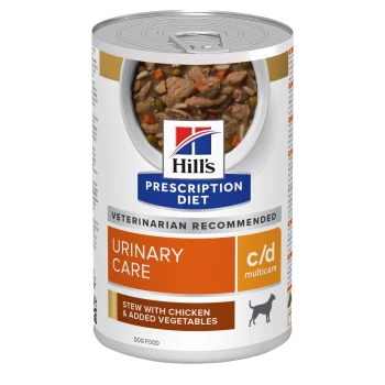 Hill’s Prescription Diet c/d Multicare gulasz dla psa z kurczakiem i warzywami 354 g