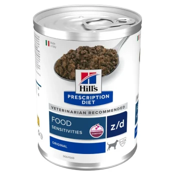 Hill's PD z/d Food Sensitivities Active Biome, mokra karma dla psów z alergią, 370 g