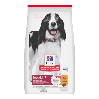 Hill's Science Plan Adult Medium Chicken 14 kg – karma dla psów średnich ras