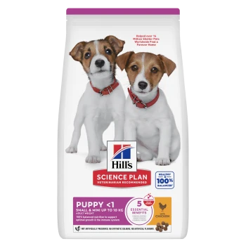 HILL'S SCIENCE PLAN Puppy Small & Mini z Kurczakiem 3 kg – Sucha Karma dla Szczeniąt Małych Ras