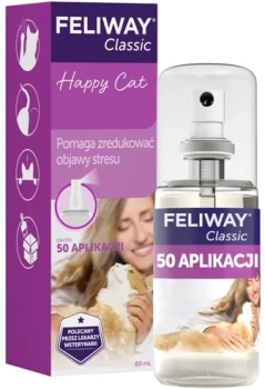 FELIWAY Classic Spray 60 ml – feromony uspokajające dla kotów