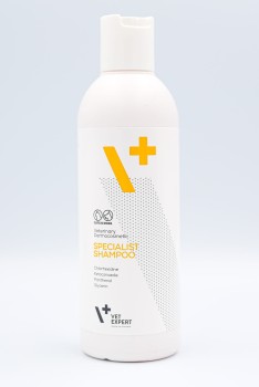 VetExpert Specialist Shampoo, szampon leczniczy dla psów i kotów, 250 ml