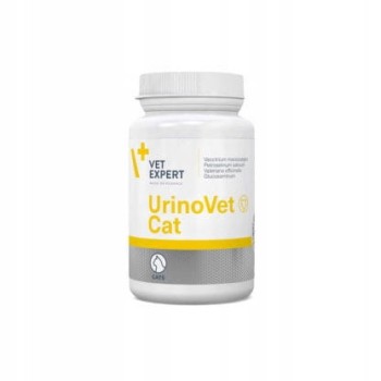 VetExpert UrinoVet Cat, suplement na drogi moczowe dla kotów, 45 kapsułek twist off