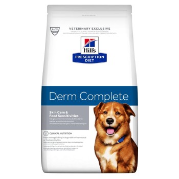 Hill's PD Canine Derm Complete, sucha karma dla psów z alergiami, 12 kg