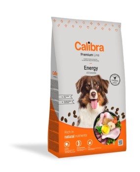 Calibra Dog Premium Energy, sucha karma dla aktywnych dorosłych psów, 12 kg