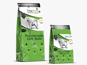 DogShield Psy Dorosłe Rasy Duże, sucha karma, 10 kg