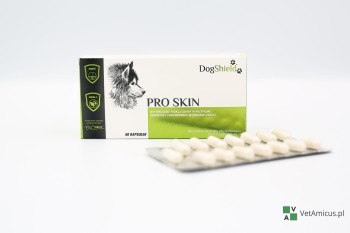 DogShield Pro Skin, suplement dla psów z problemami dermatologicznymi, 60 kapsułek