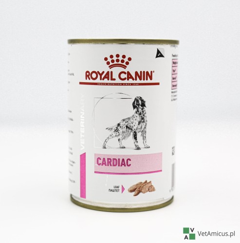 Royal Canin VHN Dog Cardiac 410 g puszka — mokra karma dla dorosłych psów z niewydolnością serca