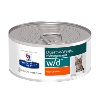 Hill's Prescription Diet w/d weight management, pasztet dla kota z nadwagą, 158 g