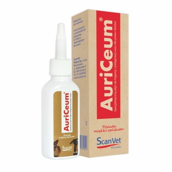 ScanVet AuriCeum, płyn do higieny uszu dla psów i kotów, 50 ml