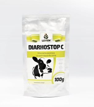 Leven Diarhostop C, elektrolity z witaminami dla cieląt, 100 g